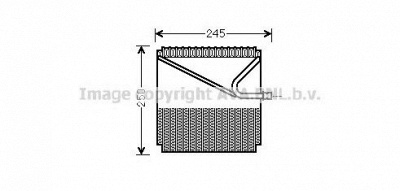 AVA QUALITY COOLING msv454 -  Испаритель, кондиционер